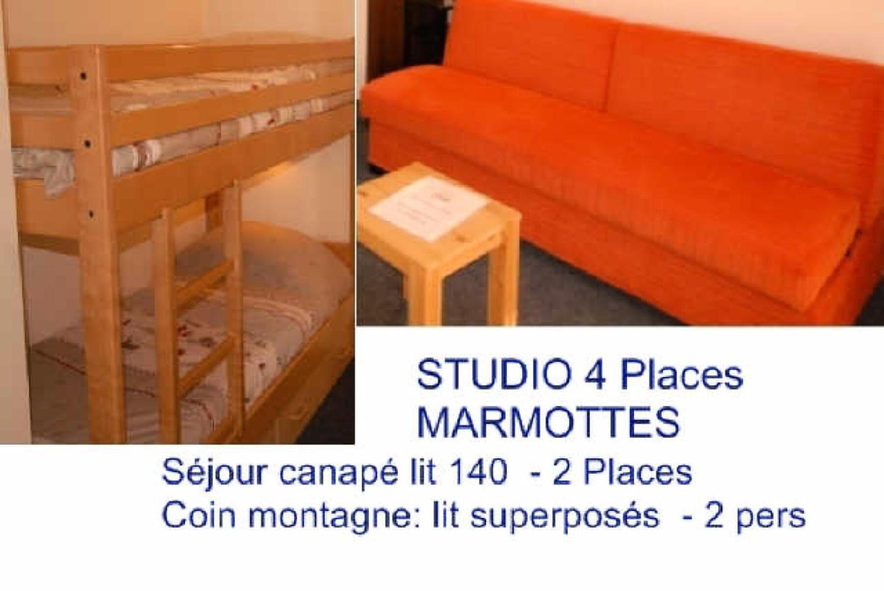 Residence Marmottes - Studio Pour 4 Personnes Mae-9004 غوريت المظهر الخارجي الصورة